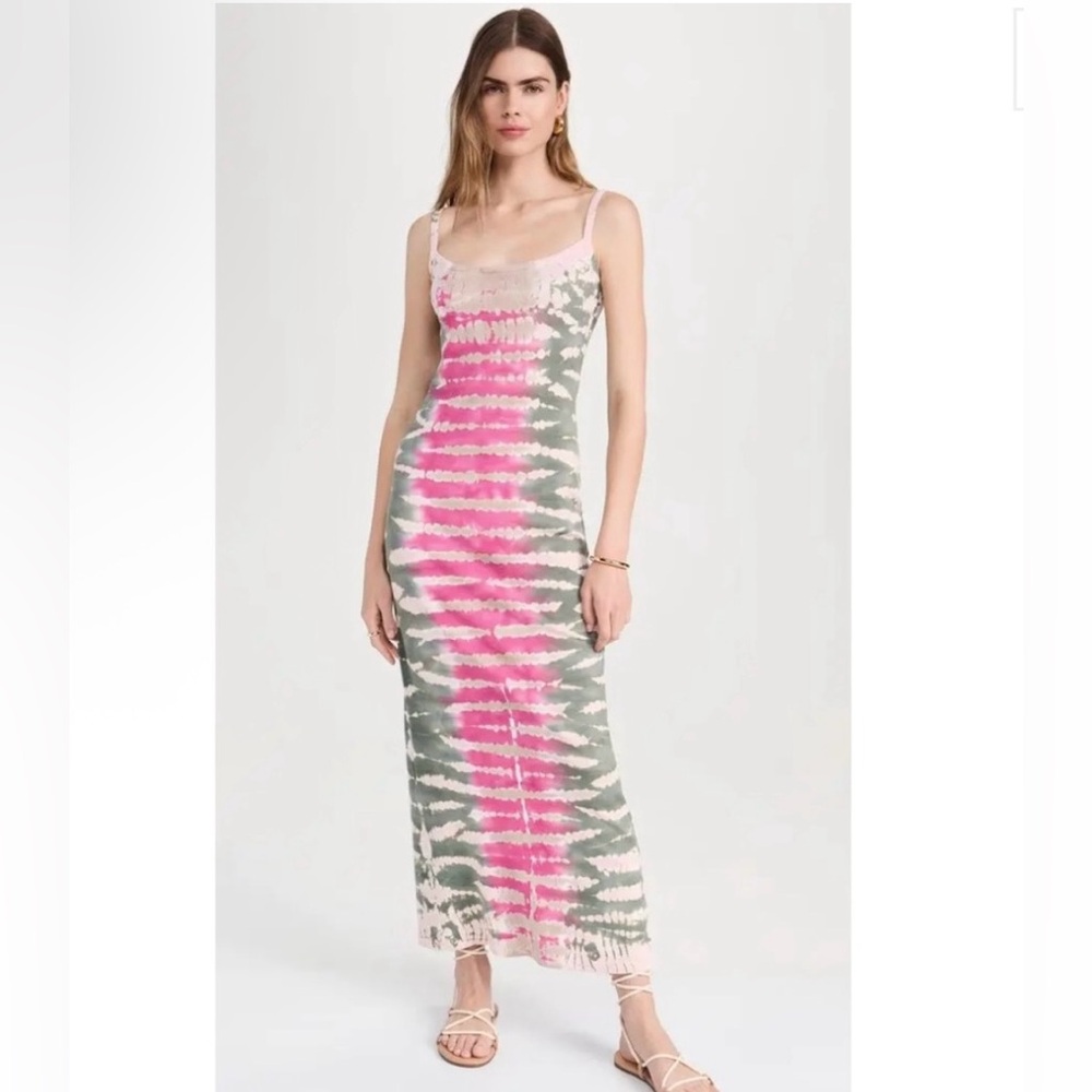 New Young Fabulous & Broke Tonya Maxi Dress size Small in Tie Die Print